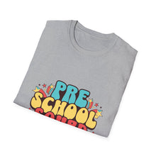 Load image into Gallery viewer, Playful Preschool Squad T-Shirt, Unisex Graphic Tee for Kids, Fun Birthday Gift, Back to School Apparel, Cute Family Outfit
