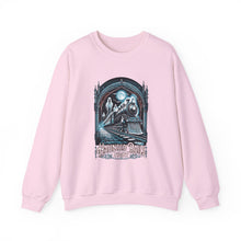 Load image into Gallery viewer, Haunted Rails Sweatshirt - Spooky Cozy Crewneck for Halloween, Perfect Gift for Ghost Lovers, Unisex Casual Wear