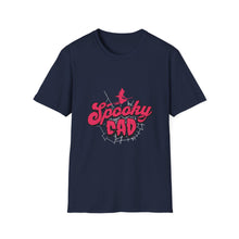 Load image into Gallery viewer, Spooky Dad T-Shirt, Unisex Halloween Shirt, Cute Dad Tee, Family Costume Shirt, Gift for Dads, Fall Fashion T-Shirt
