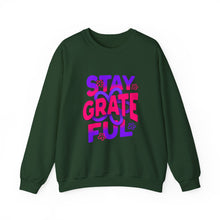 Load image into Gallery viewer, Grateful Sweatshirt - Cozy Crewneck for Everyday Comfort, Perfect Gift for Friends, Inspirational Apparel, Casual Style