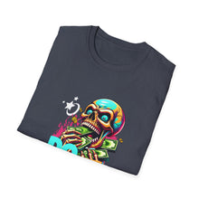 Load image into Gallery viewer, Funny Skull Quotes Unisex Softstyle T-Shirt, Do what makes you Happy, Graphic Tee, Sarcastic Shirt, Gift for Skull Lovers, Halloween Shirt