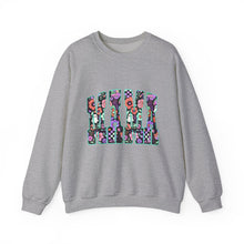 Load image into Gallery viewer, Floral Graphic Crewneck Sweatshirt, Cozy Unisex Sweatshirt, Everyday Comfort Sweatshirt, Flower Print Pullover, Trendy Gift Ideas