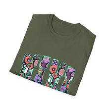 Load image into Gallery viewer, Floral Kindness T-Shirt | Unisex Softstyle Tee, Casual Wear, Gift for Friends, Summer Fashion, Inspirational Shirt
