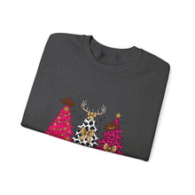 Load image into Gallery viewer, Festive Holiday Sweatshirt, Cozy Christmas Apparel, Unisex Crewneck, Cute Gift for Her/Him, Winter Wardrobe Essential, Seasonal Fashion