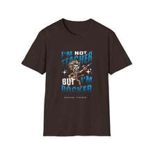 Load image into Gallery viewer, Rocker Teacher T-Shirt, Funny Teacher Tee, Unisex Graphic Tee, Softstyle Shirt, Teacher Appreciation Gift