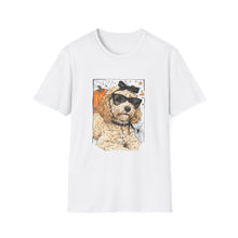 Load image into Gallery viewer, Funny Halloween Dog Unisex Softstyle T-Shirt, Costume Party Tee, Humorous Trick or Treat Top, Dog Lover Gift, Spooky Season Apparel