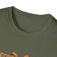 Load image into Gallery viewer, Halloween-Themed Unisex Softstyle T-Shirt, Spooky Graphic Tee, Trick or Treat Shirt, Fall Festival Apparel, Ghostly Vibe Wear