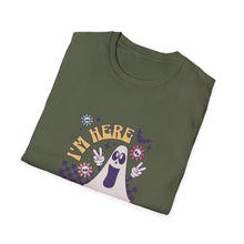 Load image into Gallery viewer, Halloween Ghost T-Shirt, Unisex Softstyle, Funny Boo Shirt, Halloween Costume, Spooky Season Apparel, Gift for Ghost Lovers