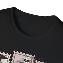 Load image into Gallery viewer, Literary Cat Lover T-Shirt, Fun Gift for Book Lovers, Cozy Reading Tee, Perfect for Birthdays, Cat-Themed Casual Wear