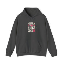 Load image into Gallery viewer, I Need a Huge Cocktail Hoodie - Fun Gift for Bartenders, Party Lovers, Birthday, Celebration, Unisex Sweatshirt