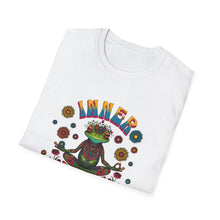 Load image into Gallery viewer, Inner Harmony Unisex T-Shirt, Bohemian Tee, Peaceful Vibe Shirt, Gift for Yogis, Mindfulness Apparel, Nature Lover T-Shirt