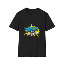 Load image into Gallery viewer, Superhero Jesus T-Shirt, Christian Graphic Tee, Unisex Softstyle Shirt, Religious Apparel, Faith-Based Gift, Casual Wear