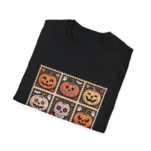 Load image into Gallery viewer, Halloween Pumpkin Patch T-Shirt | Unisex Softstyle Tee, Spooky Season Apparel, Fall Festival Shirt, Trick or Treat Outfit, Halloween Gift