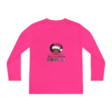 Load image into Gallery viewer, Christmas Kids Long Sleeve Tee, Just A Girl Who Loves Holiday Shirt, Children's Gift, Festive Youth Top, Winter Apparel