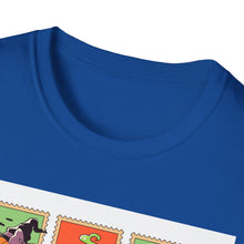 Load image into Gallery viewer, Halloween Themed T-Shirt, Unisex Softstyle Tee for Fall, Trick or Treat Shirt, Spooky Casual Wear, Halloween Party Apparel