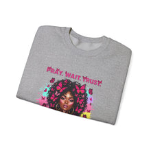 Load image into Gallery viewer, Bohemian Inspirational Sweatshirt, Empowering Gift for Her, Cozy Crewneck for Daily Wear, Spiritual Fashion, Perfect for Any Occasion
