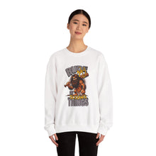 Load image into Gallery viewer, Rude of Solving Things Sweatshirt, Funny Crewneck, Unisex Humor Apparel, Gift for Him/Her, Casual Comfort Wear, Perfect for Every Occasion