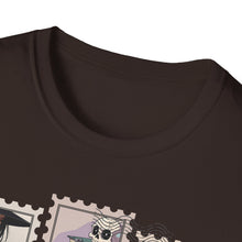 Load image into Gallery viewer, Literary Cat Lover T-Shirt, Fun Gift for Book Lovers, Cozy Reading Tee, Perfect for Birthdays, Cat-Themed Casual Wear