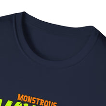 Load image into Gallery viewer, Monstrous Mayhem Unisex Softstyle T-Shirt, Graphic Tee, Halloween Costume, Gift for Gamers, Casual Wear, Fun T-Shirt