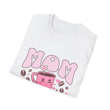 Load image into Gallery viewer, Mom Fuel T-Shirt, Cute Coffee Tee for Moms, Gift for Mother's Day, Casual Wear, Funny Mom Shirt, Unisex Softstyle T-Shirt