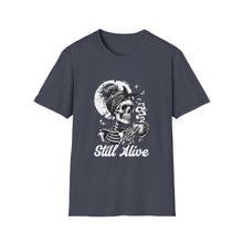 Load image into Gallery viewer, Gothic Skull T-Shirt, Edgy Casual Tee, Halloween Apparel, Unisex Graphic Shirt, Alternative Fashion, Spooky Style