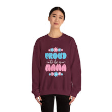 Load image into Gallery viewer, Proud Nana Crewneck Sweatshirt - Cozy Gift for Grandmothers, Family Gatherings, Birthdays, Mother's Day, Cool Weather