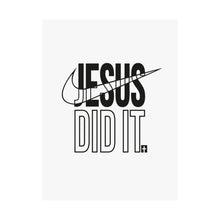 Load image into Gallery viewer, Nike-Inspired Jesus Vertical Poster, Christian Wall Art, Faith Decor, Inspirational Home Accent, Gift for Believers, Religious Decor