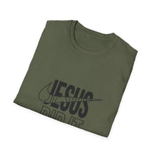 Load image into Gallery viewer, Jesus Did It Unisex Softstyle T-Shirt, Faith-Based Tee, Christian Apparel, Inspirational Gift, Casual Wear