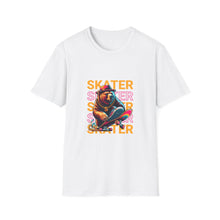 Load image into Gallery viewer, Retro Skater Unisex T-Shirt - Perfect for Skate Lovers, Streetwear, Casual Wear, Gift for Him/Her, Summer Fashion