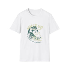 Load image into Gallery viewer, Surf's Up Unisex Softstyle T-Shirt, Beach Vibe Apparel, Summer Wardrobe Essential, Gift for Surfers, Casual Tee
