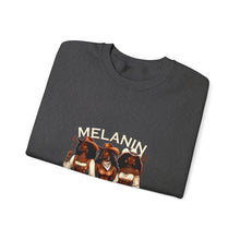 Load image into Gallery viewer, Melanin Magic Sweatshirt - Celebrating Diversity, Perfect Gift for Friends, Cozy Layer, Unisex Fashion, Fall/Winter Wear