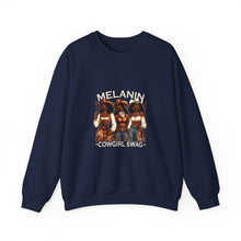 Load image into Gallery viewer, Melanin Magic Sweatshirt - Celebrating Diversity, Perfect Gift for Friends, Cozy Layer, Unisex Fashion, Fall/Winter Wear