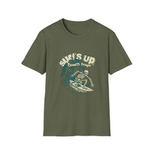 Load image into Gallery viewer, Surf's Up Unisex Softstyle T-Shirt, Beach Vibe Apparel, Summer Wardrobe Essential, Gift for Surfers, Casual Tee