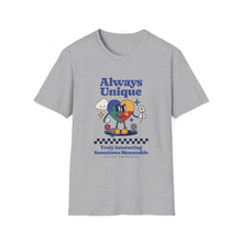 Load image into Gallery viewer, Always Unique Unisex T-Shirt, Fun Graphic Tee for Creativity Lovers, Gift for Friends, Casual Wear, Everyday Style