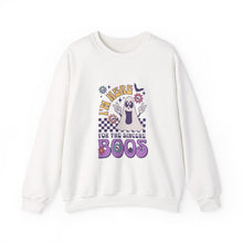 Load image into Gallery viewer, Halloween Ghost Sweatshirt, I'm Here for the Sincere Boos, Cozy Fall Apparel, Unisex Sweatshirt, Perfect for Halloween, Casual Wear