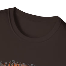 Load image into Gallery viewer, Halloween Crow Night Unisex T-Shirt, Spooky Graphic Tee, Gift for Halloween Lovers, Fall Fashion, Mens Womens Shirt