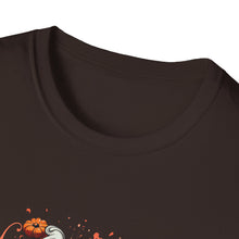Load image into Gallery viewer, Seasonal Skull Graphic Unisex T-Shirt, Halloween Shirt, Edgy Apparel, Gift for Him/Her, Casual Wear, Trendy Tee
