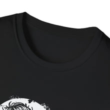 Load image into Gallery viewer, Gothic Skull T-Shirt, Edgy Casual Tee, Halloween Apparel, Unisex Graphic Shirt, Alternative Fashion, Spooky Style