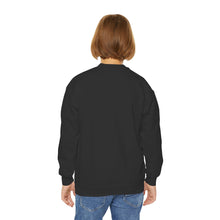 Load image into Gallery viewer, Kids Crewneck Sweatshirt - Little Miss Smarty Design, Perfect Gift for Students, Birthday, Back to School, Cute & Cozy