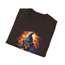Load image into Gallery viewer, Something Wicked This Way Comes Unisex Softstyle T-Shirt, Halloween Shirt, Witch Tee, Fall Shirt, Casual Graphic Tee