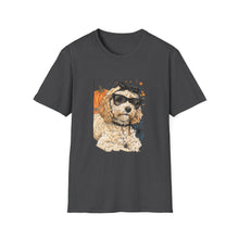 Load image into Gallery viewer, Funny Halloween Dog Unisex Softstyle T-Shirt, Costume Party Tee, Humorous Trick or Treat Top, Dog Lover Gift, Spooky Season Apparel