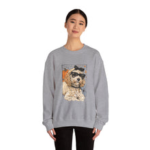 Load image into Gallery viewer, Fall Ready Dog Lover Sweatshirt, Cute Pet Apparel, Halloween Crewneck, Cozy Graphic Sweatshirt, Gift for Dog Parents, Unisex Dog Sweatshirt