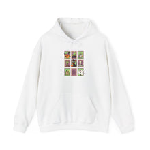 Load image into Gallery viewer, Botanical Collage Hoodie - Cozy Unisex Heavy Blend Sweatshirt, Gifts for Plant Lovers, Nature Lovers, Eco-Friendly Fashion, Unique Artwork