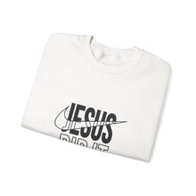 Load image into Gallery viewer, Jesus Did It Sweatshirt | Unisex Heavy Blend Crewneck | Faith Inspired Apparel, Christian Gift, Casual Wear, Motivational Sweater