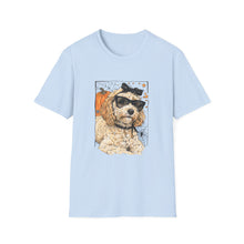 Load image into Gallery viewer, Funny Halloween Dog Unisex Softstyle T-Shirt, Costume Party Tee, Humorous Trick or Treat Top, Dog Lover Gift, Spooky Season Apparel