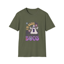 Load image into Gallery viewer, Halloween Ghost T-Shirt, Unisex Softstyle, Funny Boo Shirt, Halloween Costume, Spooky Season Apparel, Gift for Ghost Lovers