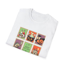 Load image into Gallery viewer, Halloween-Themed Unisex Softstyle T-Shirt: Spooky Fun for All Ages, Perfect for Parties, Celebrations, Trick or Treating, and Gifting!