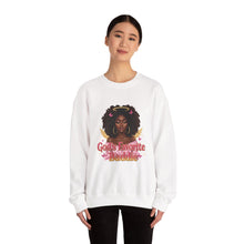 Load image into Gallery viewer, Black History African American Woman Gods Favorite Baddie Sweatshirt, Black Princess Self Love Crewneck Pullover, Unisex Heavy Blend Jumper,