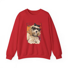 Load image into Gallery viewer, Fall Ready Dog Lover Sweatshirt, Cute Pet Apparel, Halloween Crewneck, Cozy Graphic Sweatshirt, Gift for Dog Parents, Unisex Dog Sweatshirt