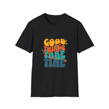 Load image into Gallery viewer, Good Vibes Unisex Softstyle T-Shirt - Perfect for Relaxation, Casual Wear, Unique Gift, Friendship, Positive Affirmation